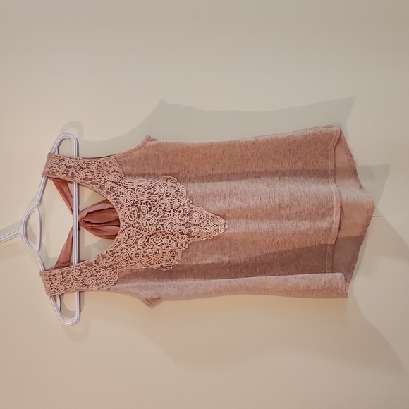 Maurices lace front and tie back top - Picture 1 of 4